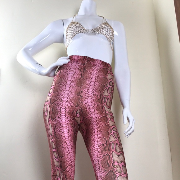 SALE! Snake Print Leggings - Picture 2 of 7